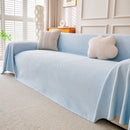 Cooling Ice Silk Knit Couch Cover, Breathable Pet Friendly Soft Throw Cover for Sofas by Slipcover KAS™