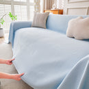 Cooling Ice Silk Knit Couch Cover, Breathable Pet Friendly Soft Throw Cover for Sofas by Slipcover KAS™