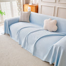 Cooling Ice Silk Knit Couch Cover, Breathable Pet Friendly Soft Throw Cover for Sofas by Slipcover KAS™