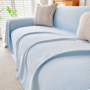 Cooling Ice Silk Knit Couch Cover, Breathable Pet Friendly Soft Throw Cover for Sofas by Slipcover KAS™