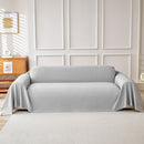 Cooling Ice Silk Knit Couch Cover, Breathable Pet Friendly Soft Throw Cover for Sofas by Slipcover KAS™