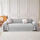 Cooling Ice Silk Knit Couch Cover, Breathable Pet Friendly Soft Throw Cover for Sofas by Slipcover KAS™