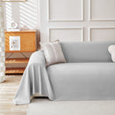 Cooling Ice Silk Knit Couch Cover, Breathable Pet Friendly Soft Throw Cover for Sofas by Slipcover KAS™