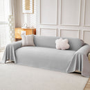 Cooling Ice Silk Knit Couch Cover, Breathable Pet Friendly Soft Throw Cover for Sofas by Slipcover KAS™
