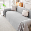 Cooling Ice Silk Knit Couch Cover, Breathable Pet Friendly Soft Throw Cover for Sofas by Slipcover KAS™
