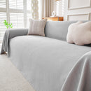 Cooling Ice Silk Knit Couch Cover, Breathable Pet Friendly Soft Throw Cover for Sofas by Slipcover KAS™