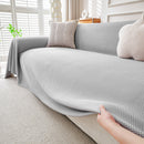 Cooling Ice Silk Knit Couch Cover, Breathable Pet Friendly Soft Throw Cover for Sofas by Slipcover KAS™