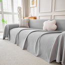 Cooling Ice Silk Knit Couch Cover, Breathable Pet Friendly Soft Throw Cover for Sofas by Slipcover KAS™