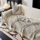 Cozy Striped Sofa Throw Blanket L Shaped Sectional Couch Covers Luxury Throws for Sofas by Slipcover KAS™