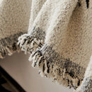 Cozy Striped Sofa Throw Blanket L Shaped Sectional Couch Covers Luxury Throws for Sofas by Slipcover KAS™