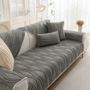 Winter Thickened Non-slip Blanket, Three-Dimensional Embossed Cotton Velvet Sofa Cover