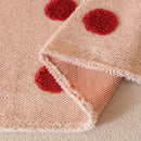 Plush Fleece Sofa Cover Throw, Soft Textured Polka Dot Couch Protector Blanket for Pets by Slipcover KAS™