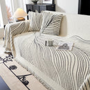 Cozy Striped Sofa Throw Blanket L Shaped Sectional Couch Covers Luxury Throws for Sofas by Slipcover KAS™