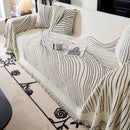 Cozy Striped Sofa Throw Blanket L Shaped Sectional Couch Covers Luxury Throws for Sofas by Slipcover KAS™