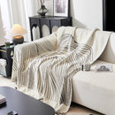 Cozy Striped Sofa Throw Blanket L Shaped Sectional Couch Covers Luxury Throws for Sofas by Slipcover KAS™