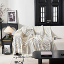 Cozy Striped Sofa Throw Blanket L Shaped Sectional Couch Covers Luxury Throws for Sofas by Slipcover KAS™