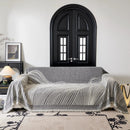 Cozy Striped Sofa Throw Blanket L Shaped Sectional Couch Covers Luxury Throws for Sofas by Slipcover KAS™
