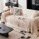 Cozy Striped Sofa Throw Blanket L Shaped Sectional Couch Covers Luxury Throws for Sofas by Slipcover KAS™