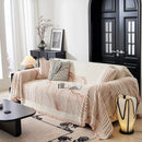 Cozy Striped Sofa Throw Blanket L Shaped Sectional Couch Covers Luxury Throws for Sofas by Slipcover KAS™