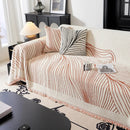Cozy Striped Sofa Throw Blanket L Shaped Sectional Couch Covers Luxury Throws for Sofas by Slipcover KAS™