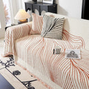 Cozy Striped Sofa Throw Blanket L Shaped Sectional Couch Covers Luxury Throws for Sofas by Slipcover KAS™