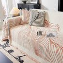 Cozy Striped Sofa Throw Blanket L Shaped Sectional Couch Covers Luxury Throws for Sofas by Slipcover KAS™