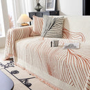 Cozy Striped Sofa Throw Blanket L Shaped Sectional Couch Covers Luxury Throws for Sofas by Slipcover KAS™
