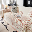 Cozy Striped Sofa Throw Blanket L Shaped Sectional Couch Covers Luxury Throws for Sofas by Slipcover KAS™