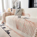 Cozy Striped Sofa Throw Blanket L Shaped Sectional Couch Covers Luxury Throws for Sofas by Slipcover KAS™