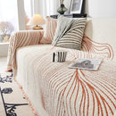 Cozy Striped Sofa Throw Blanket L Shaped Sectional Couch Covers Luxury Throws for Sofas by Slipcover KAS™