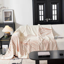 Cozy Striped Sofa Throw Blanket L Shaped Sectional Couch Covers Luxury Throws for Sofas by Slipcover KAS™