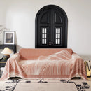 Cozy Striped Sofa Throw Blanket L Shaped Sectional Couch Covers Luxury Throws for Sofas by Slipcover KAS™