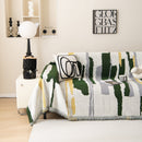 Colorful Chenille Sofa Throw Cover, Fashionable Soft Washable Couch Protector, Sectional Sofa Covers