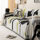 Colorful Chenille Sofa Throw Cover, Fashionable Soft Washable Couch Protector, Sectional Sofa Covers