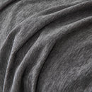 Solid Color Chenille Sofa Throw Blanket, Cozy & Easy Care Fringed Furniture Protector