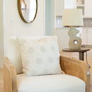 Arden Embroidered Pillow Cover | Natural by Apartment No.3