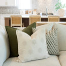 Arden Embroidered Pillow Cover | Natural by Apartment No.3