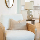 Catalina Pillow Cover | Light Brown | Lumbar by Apartment No.3