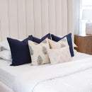 Noa Solid Pillow Cover | Blue by Apartment No.3