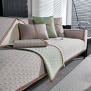 Geometric 3D Sofa Cover, Non-Slip Couch Protector for Seat, Backrest & Armrest