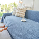 Thick Sherpa Fleece Sofa Protector Cover Stylish Durable Slipcovers for Couches and Chairs