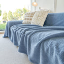 Thick Sherpa Fleece Sofa Protector Cover Stylish Durable Slipcovers for Couches and Chairs