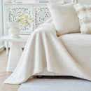 Thick Sherpa Fleece Sofa Protector Cover Stylish Durable Slipcovers for Couches and Chairs