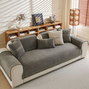 Chenille Sofa Cover Pet Mat, Non-Slip Couch Protector for Sectional & L-Shaped Sofas