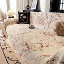 Large Floral Sofa Cover Throw Blanket, Plush Jacquard Non-Shedding Couch Cover for Pets by Slipcover KAS™