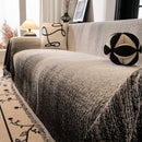 Modern Textured Sofa Cover Blanket, Tightly Woven Pet Sofa Throw for Sectional Couches