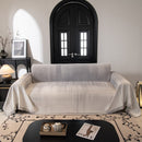 Modern Textured Sofa Cover Blanket, Tightly Woven Pet Sofa Throw for Sectional Couches