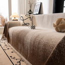 Modern Textured Sofa Cover Blanket, Tightly Woven Pet Sofa Throw for Sectional Couches