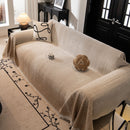 Modern Textured Sofa Cover Blanket, Tightly Woven Pet Sofa Throw for Sectional Couches