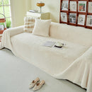 Faux Fur Smooth Plush Comfy Couch Covers, Soft Thicked Durable Blankets and Throws for Sofas